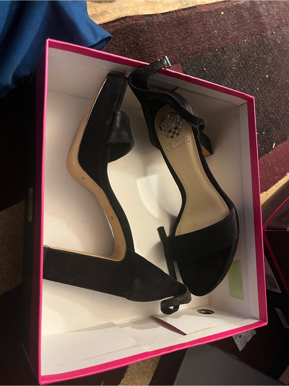 Black Ankle-Strap Women's Sandals
